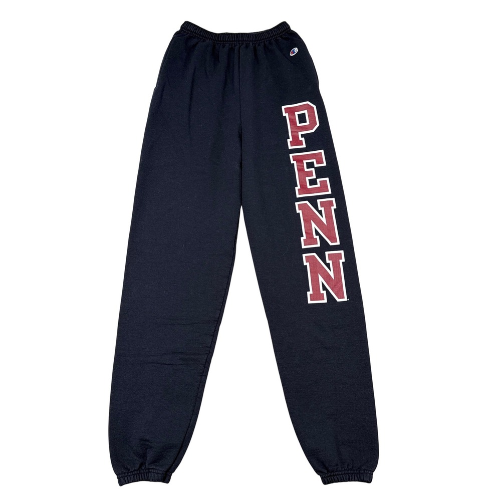 University of Pennsylvania Sweatpants Size Medium Blue Champion Penn Quakers Ivy